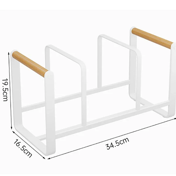 Metal Pot Lid Organizer Rack Metal Pot Lid Organizer Rack